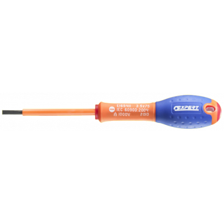 E165420 Expert Tournevis isolés 1000 Volts pour vis à fente
