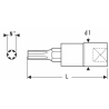 E030120 Expert Douilles tournevis 1/4" pour vis Torx®
