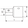 E117262 Expert Réducteur 1/2" - 3/8"