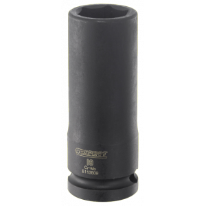E113607 Expert Douilles longues Impact 1/2" - 6 pans - métriques