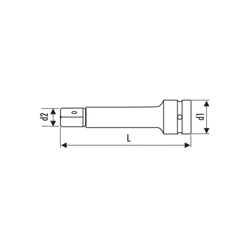 E113617 Expert Rallonges Impact 1/2"