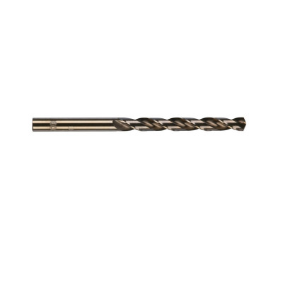 Packs de 5 et 10 forets à métaux recticfiés HSS-Cobalt - DIN 338 HSSGC 10.0 x 133 - 5 pcs  Milwaukee | 4932373354