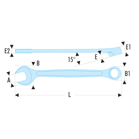 KS Tools - Clé Mixte ULTIMATE, 3,5 Mm