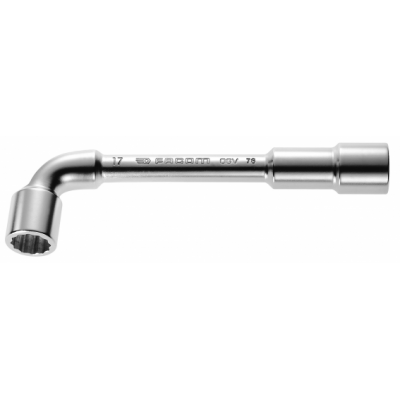 76.14 Facom Clés à pipe débouchées forgées 12 pans x 6 pans métriques