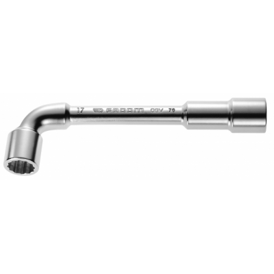 76.16 Facom Clés à pipe débouchées forgées 12 pans x 6 pans métriques