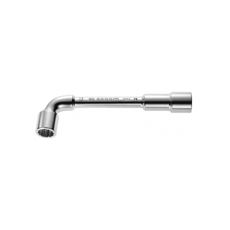 76.6 Facom Clés à pipe débouchées forgées 12 pans x 6 pans métriques
