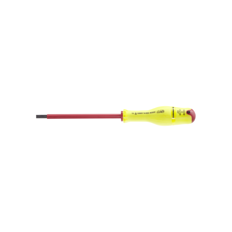 A5.5X125VEF Facom A.VEF - Tournevis PROTWIST® BORNEO® pour vis mixtes fente - Pozidriv® - FLUO
