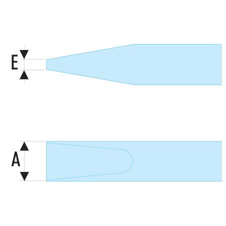 AR.4X150 Facom AR - Tournevis ISORYL pour vis à fente - lame fraisée