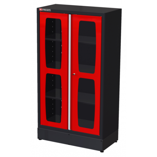 JLS2A1000PV Armoire atelier Jetline + 2 portes vitrées