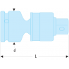 NG.240A Facom Cardan impact 1"1/2