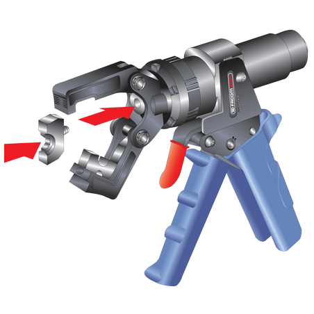 789.5 Facom Pince à sertir hydraulique
