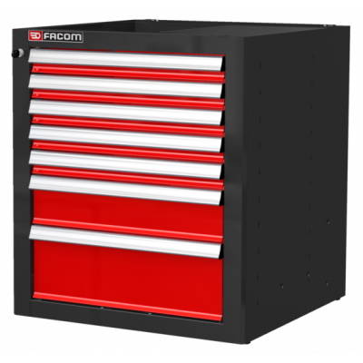 JLS2-MBS7T Facom Meuble bas Jetline +, 7 tiroirs