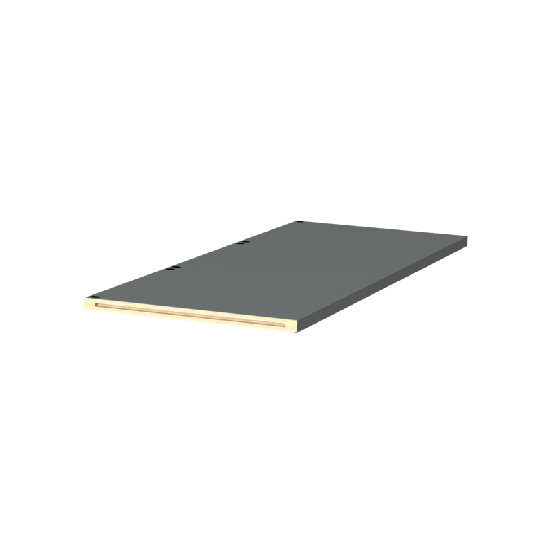 JLS2-PBST3 Facom Plateau bois et inox Jetline +, 2182 mm