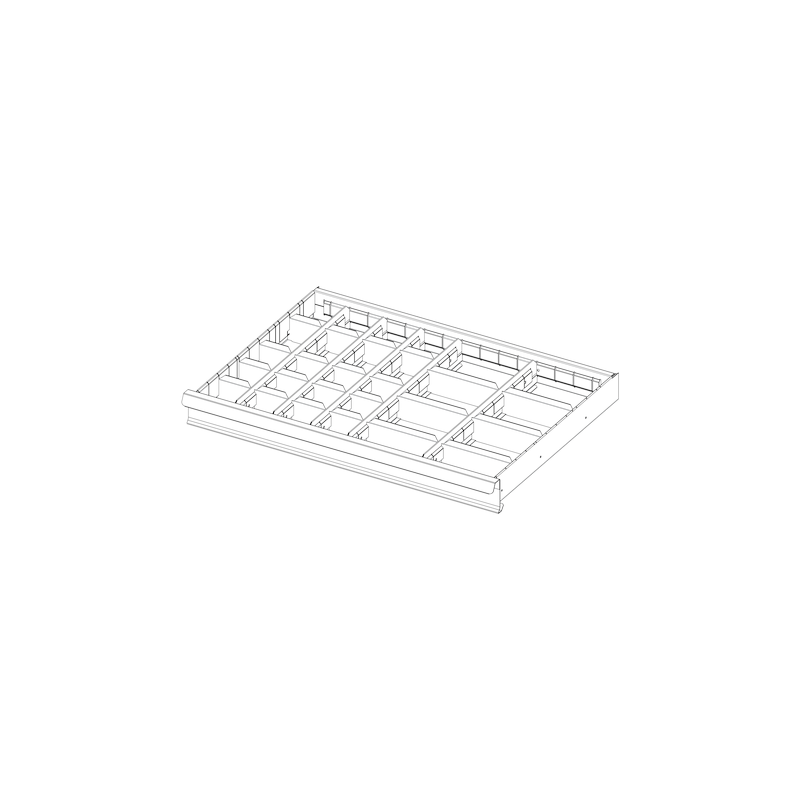 2930.C2 Facom Jeu de 27 cloisons pour tiroir de 75 mm