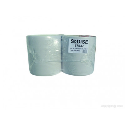 Lot 2 bobines, blanc eco 800 formats-210x250 - Sodise | 17537