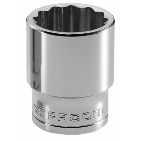 S.28 Facom S - Douilles 1/2" 12 pans métriques