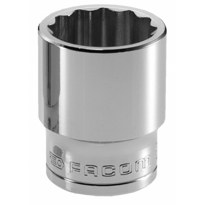 S.31 Facom S - Douilles 1/2" 12 pans métriques