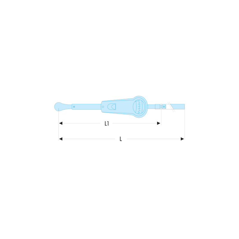 Clé Dynamométrique Facom Dynapackt NK 300 TB - état Neuf - Avec Rallonge NK 300 M