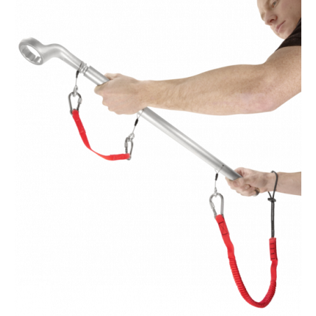 LAN0.2 Facom Longe 20 cm - Double mousquetons 60 mm en inox à vis - SLS