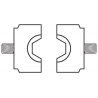985914 Facom Matrices de sertissage hexagonales