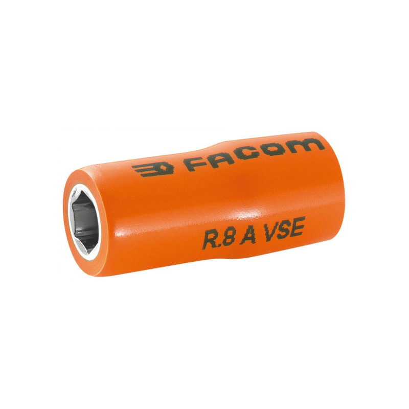 R.6AVSE Facom R.AVSE - Douilles 1/4" 6 pans isolées 1000 Volts série VSE
