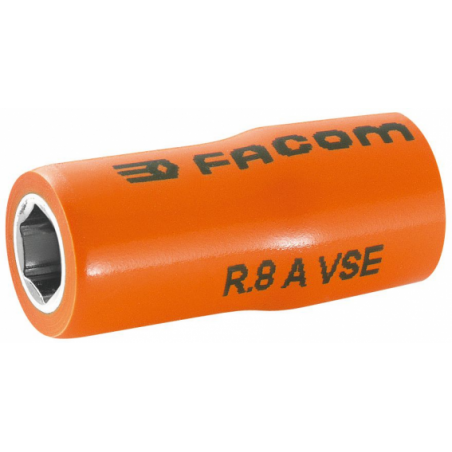 R.7AVSE Facom R.AVSE - Douilles 1/4" 6 pans isolées 1000 Volts série VSE