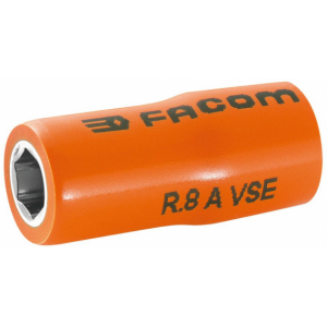 R.7AVSE Facom R.AVSE - Douilles 1/4" 6 pans isolées 1000 Volts série VSE
