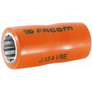 J.14AVSE Facom J.AVSE - Douilles 3/8" 12 pans isolées 1000 Volts série VSE