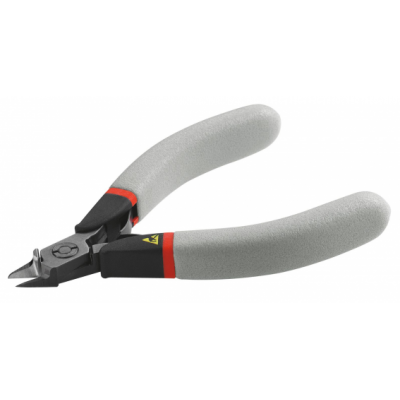 417.SPE Facom Pince coupante ESD diagonale pour composants DIP - CMS