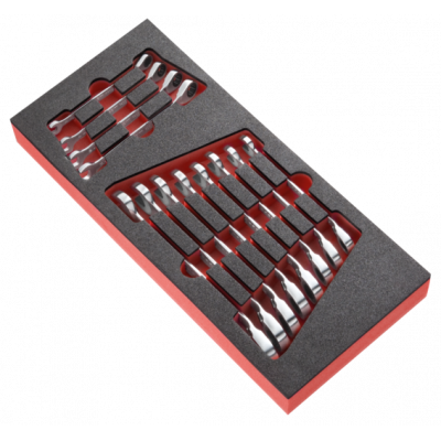 MODM.467JU12 Facom Module mousse de 12 clés mixtes en pouces