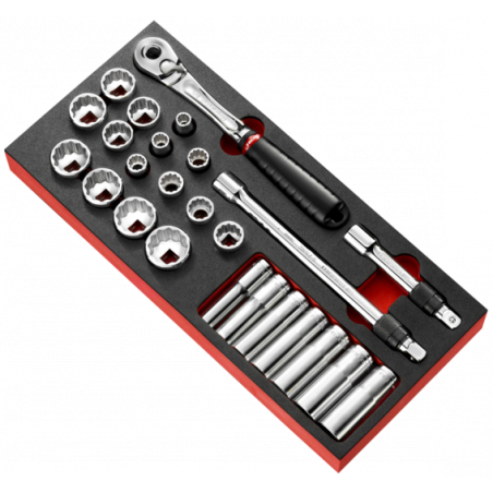 MODM.SL2U Facom Module mousse 1/2" en pouces