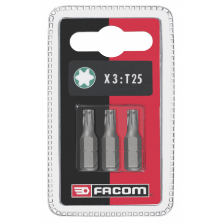 EX140.J3 Facom EX1 - Jeux de 3 embouts standards série 1 Torx®