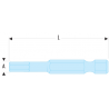 EH.605 Facom EH.6 - Embouts standards série 6 pour vis 6 pans creux