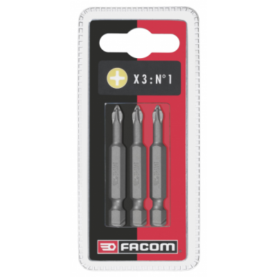EP601T.J3 Facom EP60T - Jeux de 3 embouts pour vis Phillips® - High Perf' - série 6