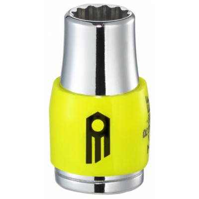R.13/32EF Facom R.EF - Douilles 1/4" 12 pans en pouces - FLUO