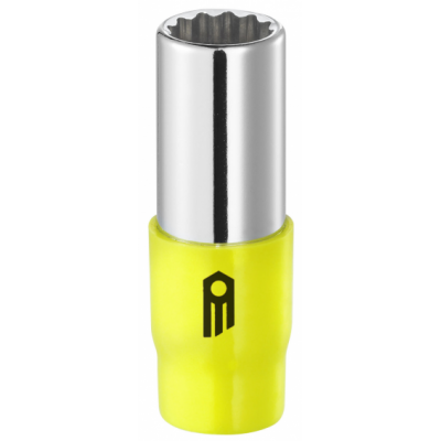R.1/4ELF Facom R.ELF - Douilles 1/4" longues 12 pans en pouces - FLUO