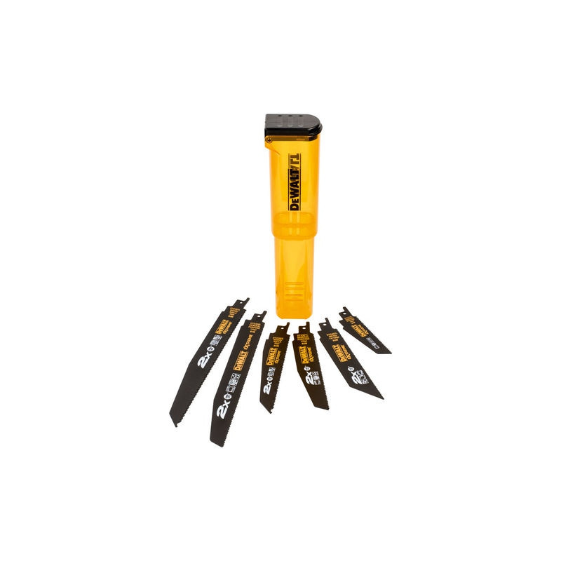 Coffret de 6 lames pour scies sabres -Dewalt | DT2440L