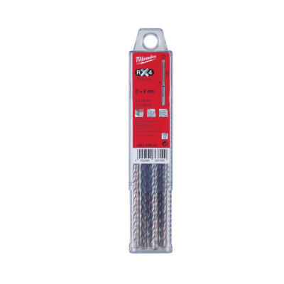 Packs de 10 forets MX4 - 4 taillants SDS-plus SDS-Plus MX4 10 x 210 - 10 pcs  Milwaukee | 4932352048