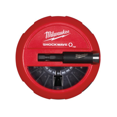 Coffret 15 embouts PUCK Shockwave Impact Duty™ CD Puck Set Milwaukee | 4932430904