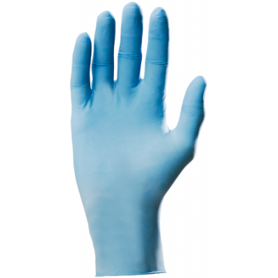 Gants à usage unique - NITRILE BLEU - poudré - eurotechnique | 5906