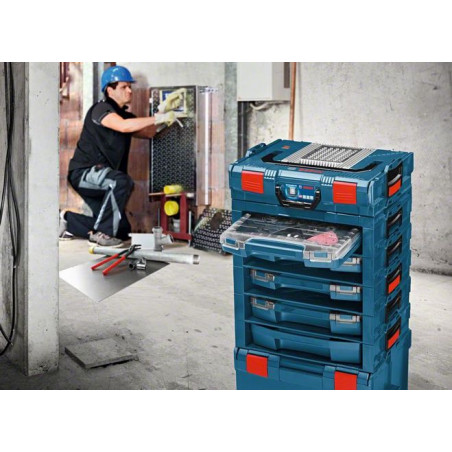1600A001S8 Coffret de transport Bosch i-BOXX 72 Set 10 Professional outils Bosch Bleu
