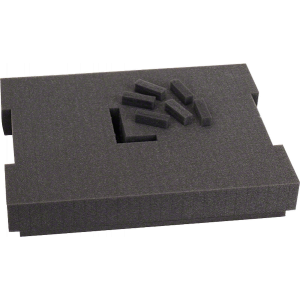 1600A001S1 Boîtes de stockage de petites pièces Bosch Foam insert 136 Professional outils Bosch Bleu