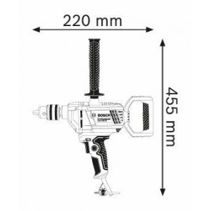 Perceuse D'angle Bosch GBM 1600 RE Professional - 850W, 11Nm - Puissant Et Fiable