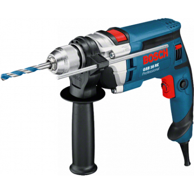 060114E500 Perceuse à percussion Bosch GSB 16 RE Professional outils Bosch Bleu
