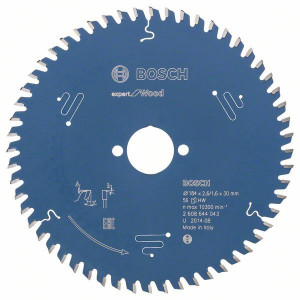 2608644043 Lame de scie circulaire Expert for Wood Accessoire Bosch pro outils