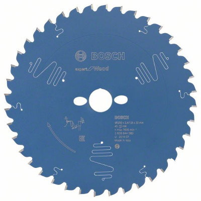 2608644080 Lame de scie circulaire Expert for Wood Accessoire Bosch pro outils