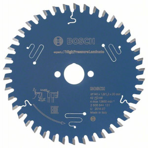 2608644131 Lame de scie circulaire Expert for High Pressure Laminate Accessoire Bosch pro outils