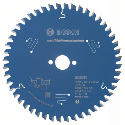 2608644133 Lame de scie circulaire Expert for High Pressure Laminate Accessoire Bosch pro outils