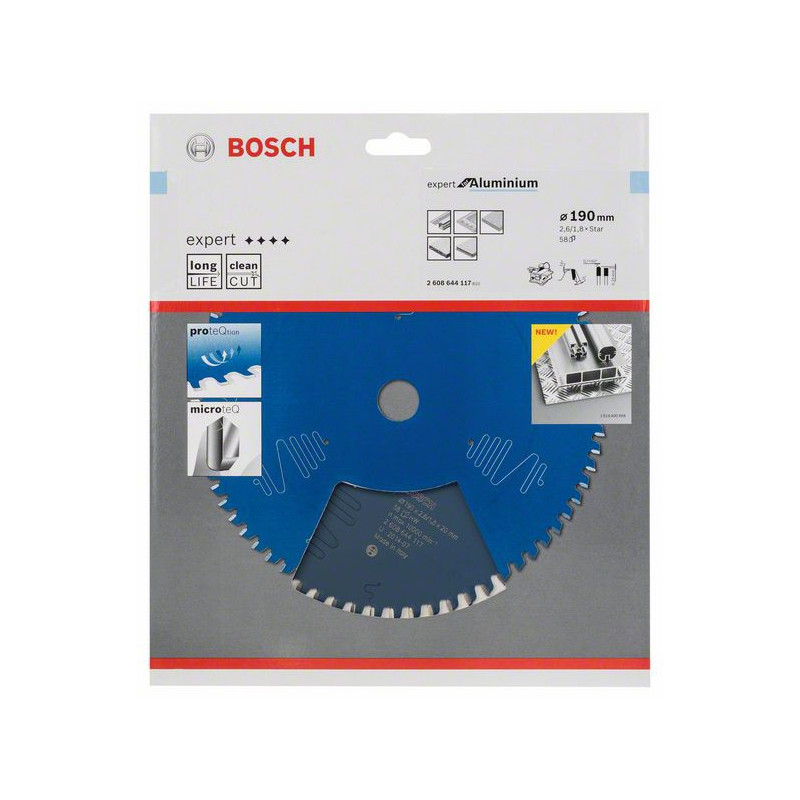 2608644117 Lampe de scie circulaire Expert for Aluminium Accessoire Bosch pro outils