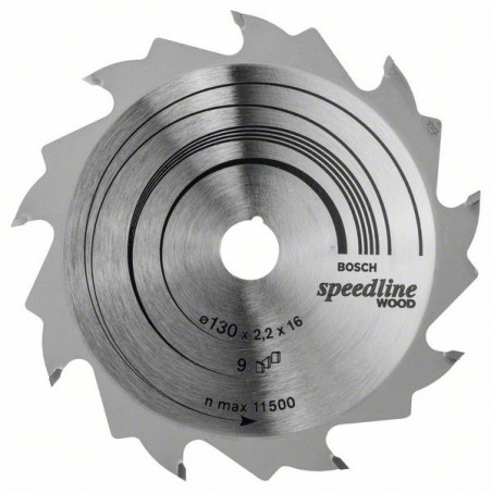 2608640774 Lame de scie circulaire Speedline Wood Accessoire Bosch pro outils